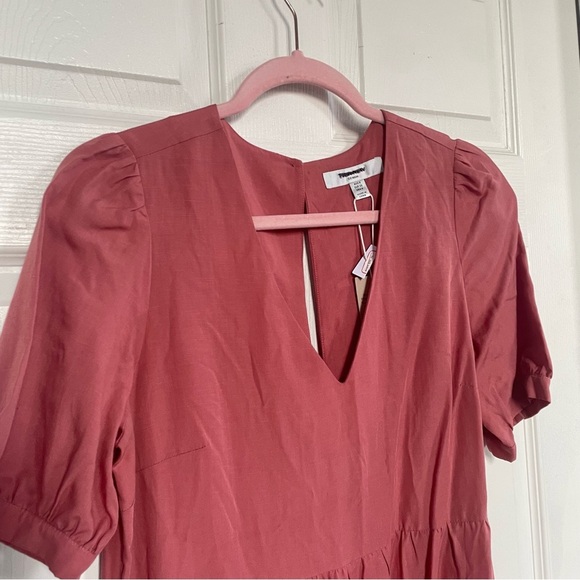 🎁(4) H&M denim| Eco friendly layered midi dress - Picture 5 of 7